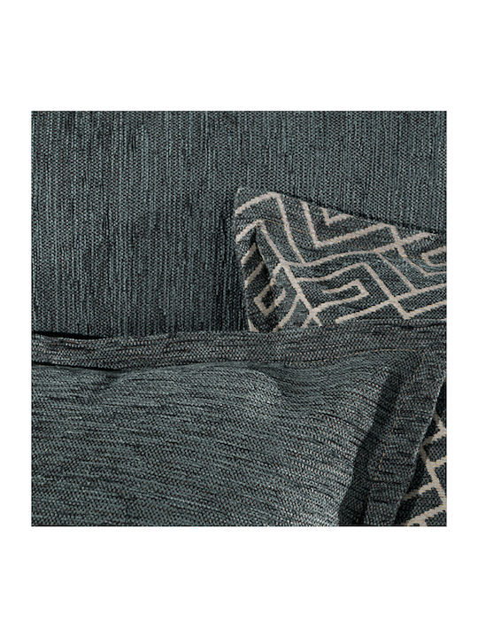 Guy Laroche Perth Ριχτάρι Πολυθρόνας Chenille 180x150εκ. Petrol