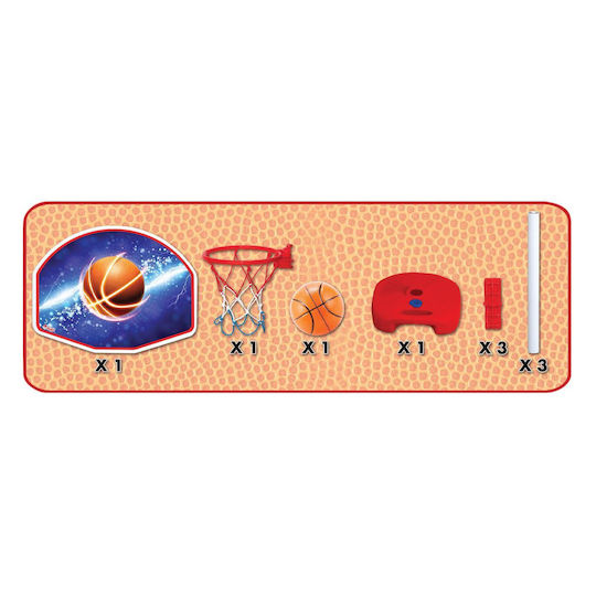 Indoor & Outdoor Basketball Hoop with Stand & Ball