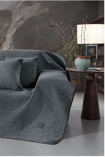 Guy Laroche Lama Διθέσιου Καναπέ Π170xΜ250cm Anthracite