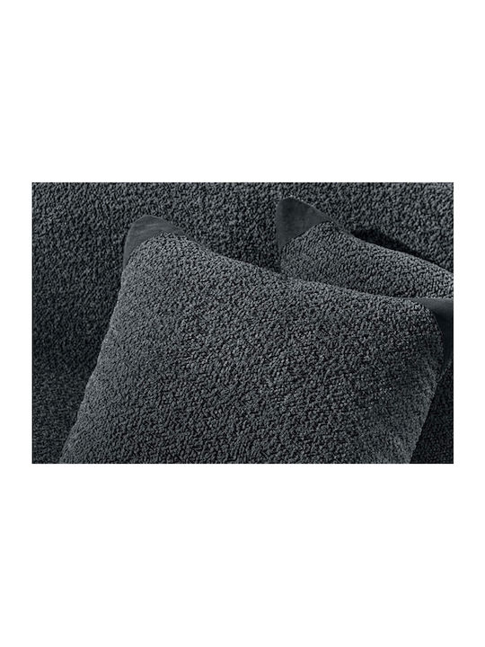 Guy Laroche Lama Decken & Couchdecken Zweisitzer-Sofa Überwurf Jacquard 170x250cm Anthrazit