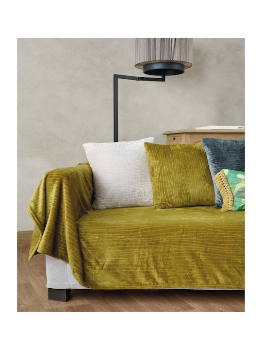 Kentia Kameron Three-Seater Sofa Throw Fleece 180x280cm 36