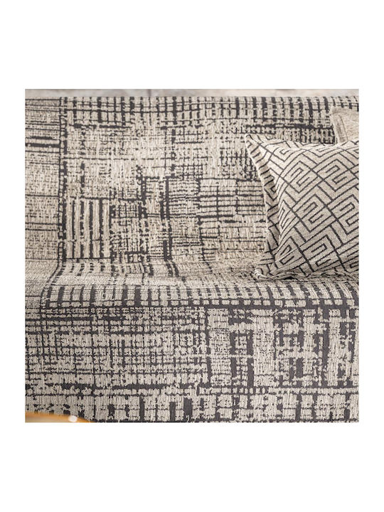 Guy Laroche Melbourne Zweisitzer-Sofa Überwurf Chenille 180x250cm Natürliche