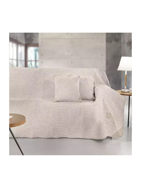 Guy Laroche Lama Ριχτάρι Πολυθρόνας Ζακάρ 170x150εκ. Ice