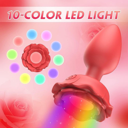 SMD The Rose Glow with Vibration with Control via Remote & RGB LED Light, Red Anal Plug with Vibration Red | Skroutz.mt SMD The Rose Glow with Vibration with Control via Remote & RGB LED Light, Red Anal Plug with Vibration Red | Skroutz.mt