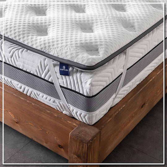 Como felt & wadding producers Mattress Topper Single Foam Infused with Aloe 90x200x7cm