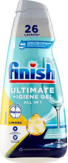 Finish Υγρό Πλυντηρίου Πιάτων με Άρωμα Λεμόνι 560ml