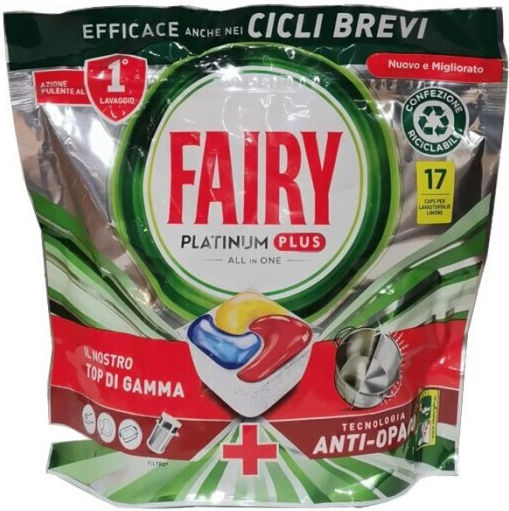 Fairy All In One Platinum 17 Κάψουλες Πλυντηρίου Πιάτων 50569