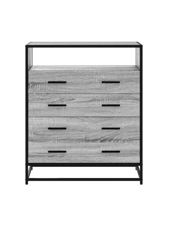 Comoda pentru Dormitor Grey Sonoma 70x41x70buc