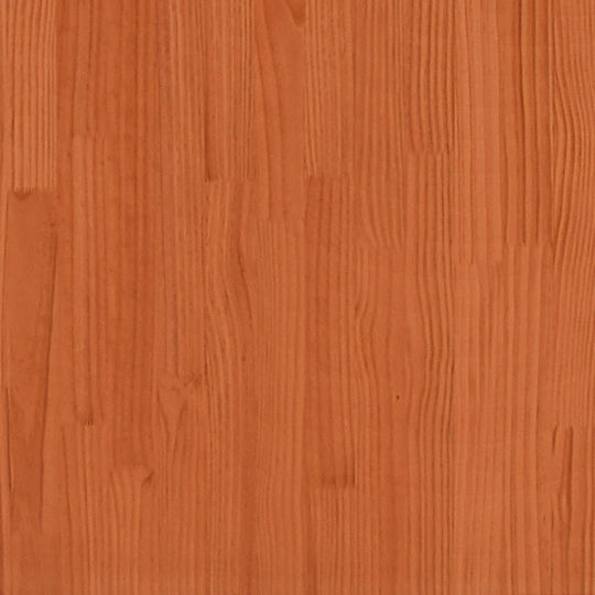 Chest of Drawers of Solid Wood Coffee 100x40x90cm