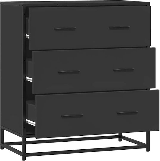 Συρταριέρα Κρεβατοκάμαρας mit 3 Schubladen 68x35x76cm