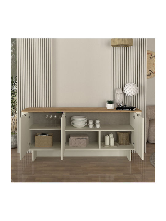 Bufet Bohema Ivory - Sepet Oak 180x47x76.6cm