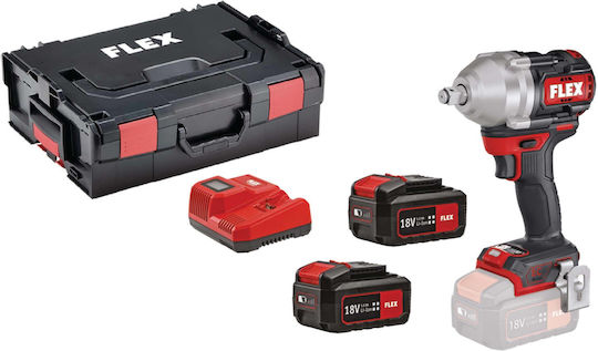 Flex 530233 Μπουλονόκλειδο Μπαταρίας 18V 2x5Ah με Υποδοχή 1/2"
