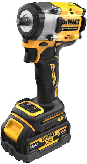 DEWALT DCF923P2G Μπουλονόκλειδο Μπαταρίας 18V 2x5Ah με Υποδοχή 3/8"