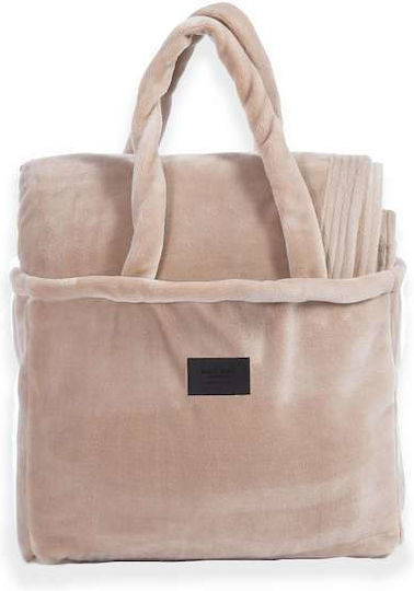 Nef-Nef Homeware Velosso Κουβέρτα Βελουτέ Υπέρδιπλη 230x240εκ. Grey
