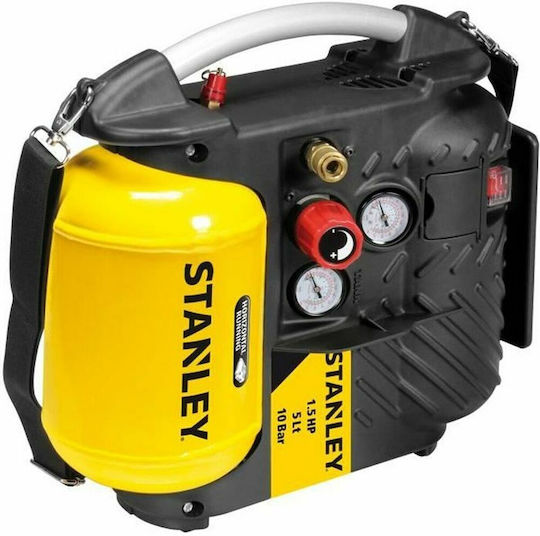 Stanley Air Compressors with Power 1.5hp and Airtank 5lt AIR-BOSS
