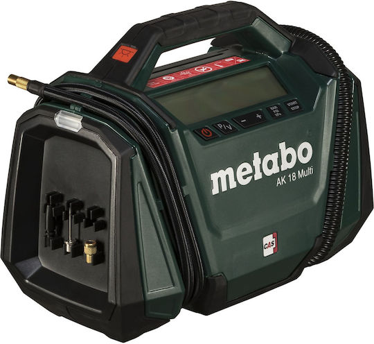 Metabo Τρόμπα Αυτοκινήτου Επαναφορτιζόμενη χωρίς Μπαταρία 18V