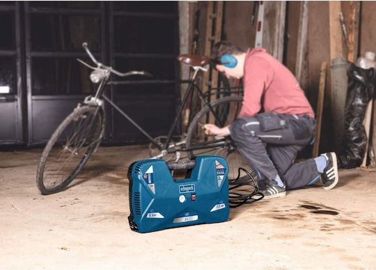 Scheppach Air Case Single-Phase Air Compressors 95dB with Power 1.5hp and Airtank 2lt 5906118901