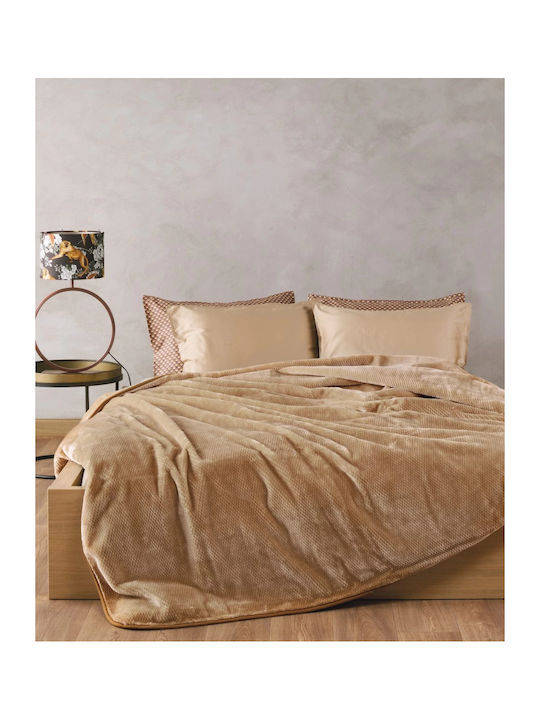 Kentia Bella Κουβέρτα Βελουτέ King Size 260x240εκ.
