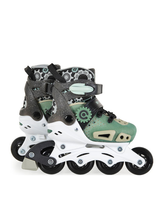 Byox Kids Adjustable Inline Rollers Green