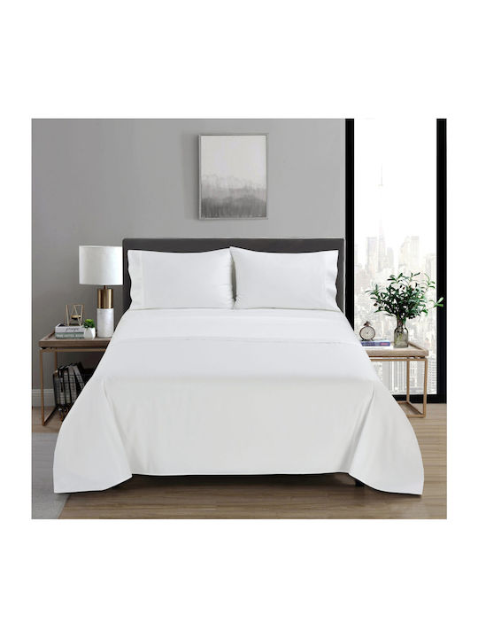 Liolios Home Kiera Piqué Decke Halbdoppelt 180x240cm Weiß