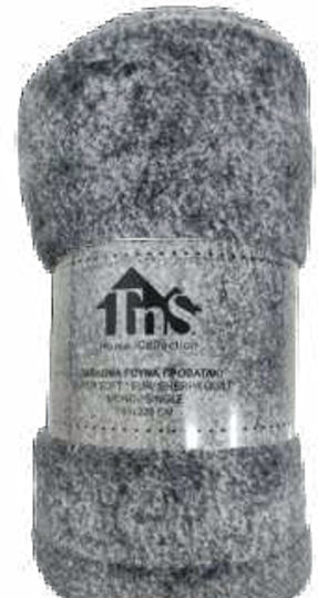 TnS Super Soft Furry Single Blanket 160x220cm Gray