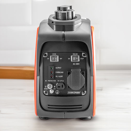 Kumatsugen GB990i Αθόρυβη Γεννήτρια Βαλιτσάκι Inverter Βενζίνης Τετράχρονη με Χειροκίνητη Μίζα και Μέγιστη Ισχύ 0.8kVA