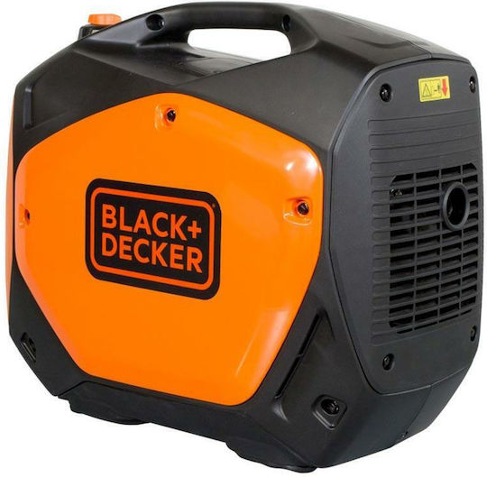 Black & Decker Silent Generator Suitcase Inverter Gasoline Four-stroke with Handle and Maximum Power 2.2kVA