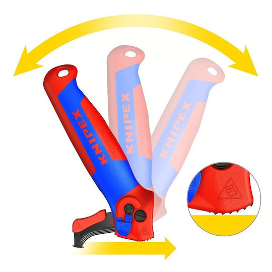 Knipex Coaxial Cable Stripper Sharpener with 146mm Length