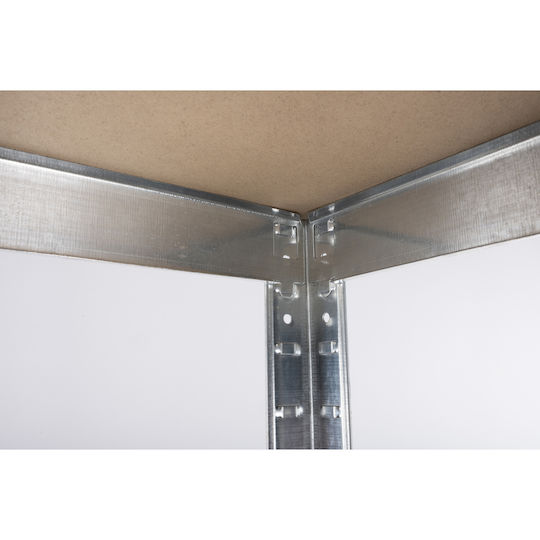Kinzo Industrial Type Galvanized Rack with 5 Shelves 172x75x30 cm Shelf Dexion 75x75x75cm 17869