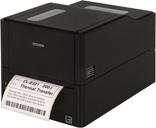 Citizen CL-E321 Imprimantă de Etichete Transfer Termic & Direct USB, Serial, Ethernet 203 dpi