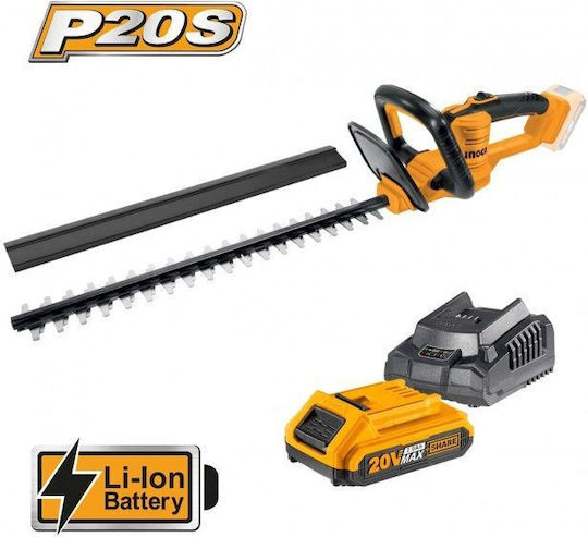 Ingco Hedge Trimmer Battery 20V with Blade 45cm CHTLI20461