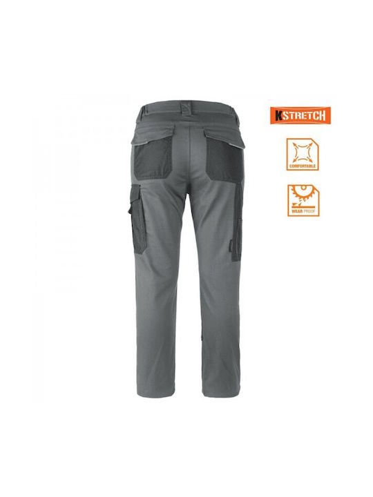 Kapriol Tenere Pro Reflective Work Trousers Gray