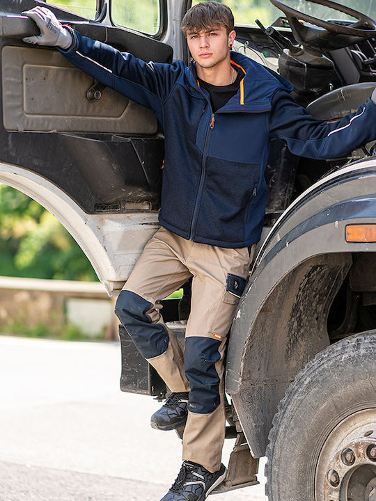 Kapriol Tenere Pro Reflective Work Trousers Gray
