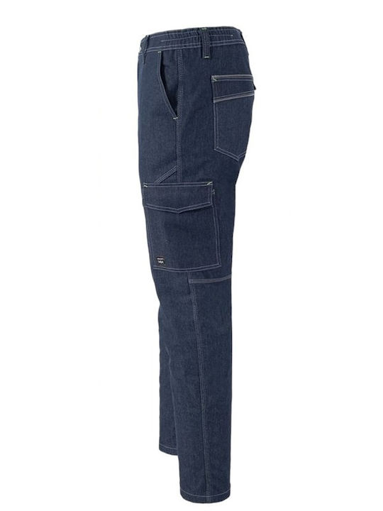 Axon Work Trousers Jeans Blue