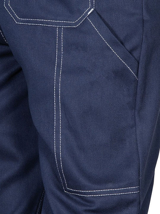 Cofra Eritrea Work Trousers Navy Blue made of Cotton