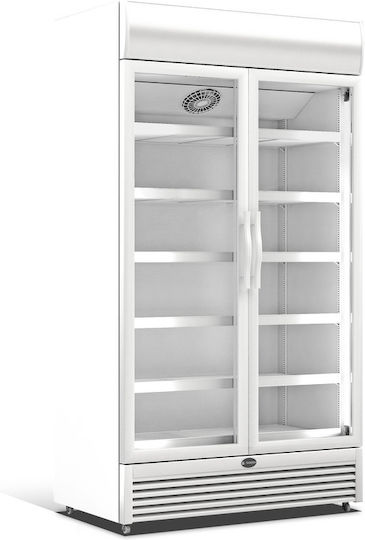 Sanden Intercool Double Beverage Refrigerator 1230lt H217xW120xD70cm White