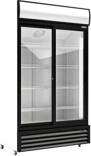 Sanden Intercool Ψυγείο Αναψυκτικών 1000lt Διπλό Υ202.3xΠ113xΒ70cm