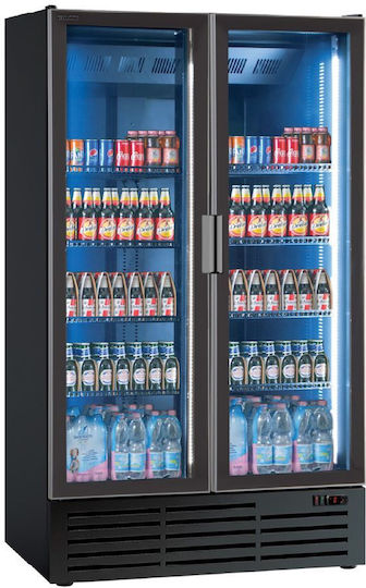 Klimaitalia ICOOL 107 T Хладилник За Напитки 920л Двойно В210.6xШ107xД73.8см ICOOL 107 T Черен