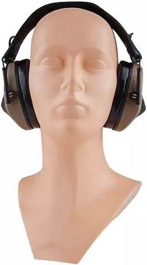 Earmor Μ30 Ηλεκτρονικές Ωτοασπίδες με Στέκα Coyote Brown