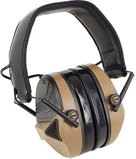 Earmor Μ30 Ηλεκτρονικές Ωτοασπίδες με Στέκα Coyote Brown