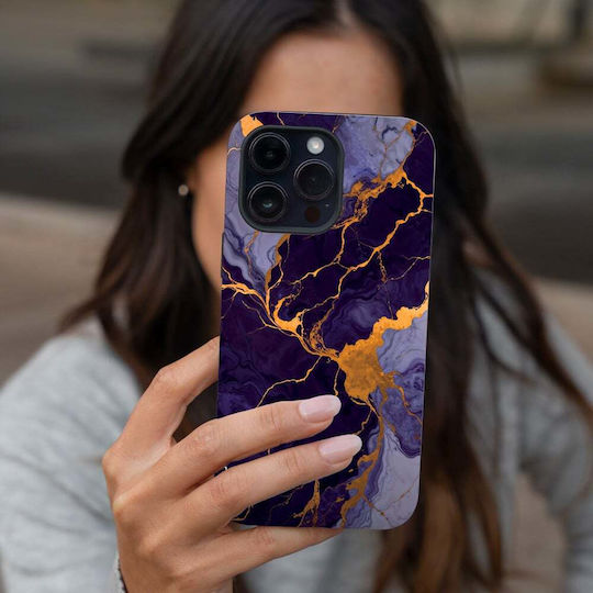 Sonique Marble Series Hülle für Samsung Galaxy Z Flip 6 Lila