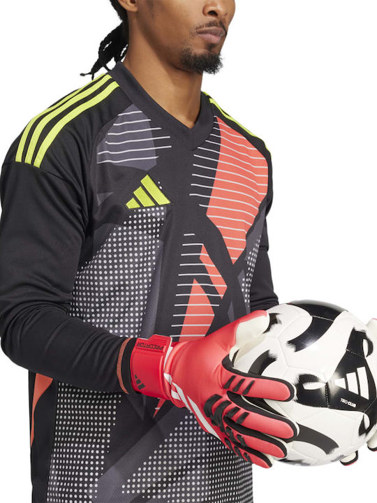 adidas Predator Gl Lge Γάντια Τερματοφύλακα Ενηλίκων Κόκκινα