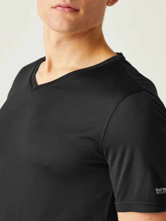 Αθλητικό T-shirt Μαυρο