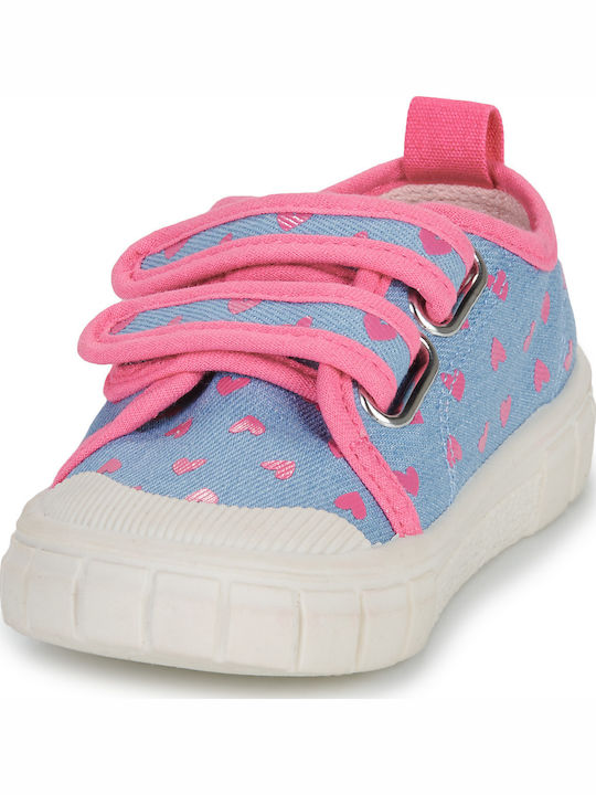 Παιδικά Sneakers με Σκρατς Μπλε
