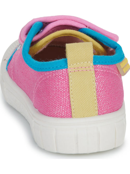 Kids Sneakers with Scratch Pink