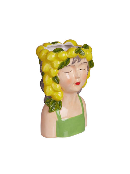 Butlers Vază Decorativă Ceramică Galbenă