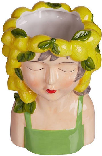 Butlers Vază Decorativă Ceramică Galbenă