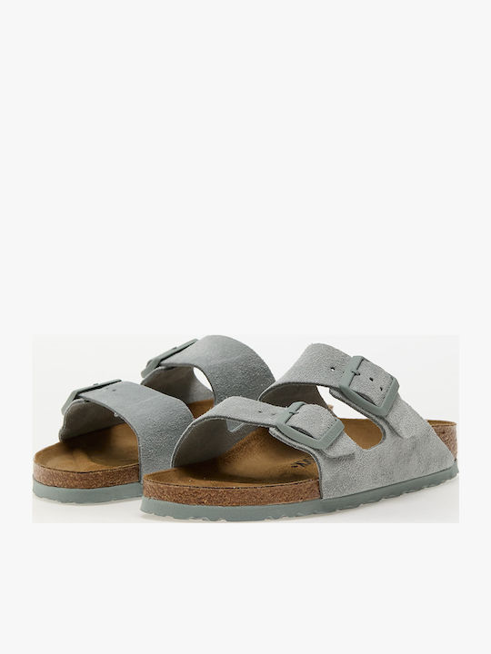 Arizona Women's Flat Sandals in Green Color Narrow Fit