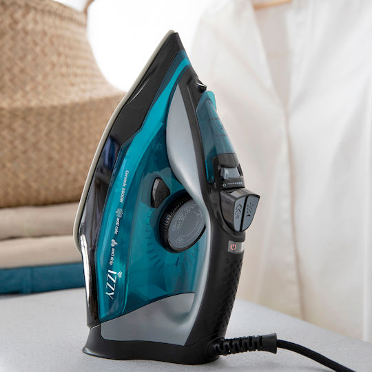Izzy 8016 Apollon Ceramic Σίδερο Ατμού 2600W με Κεραμική Πλάκα και Συνεχόμενη Παροχή Ατμού 40gr/min