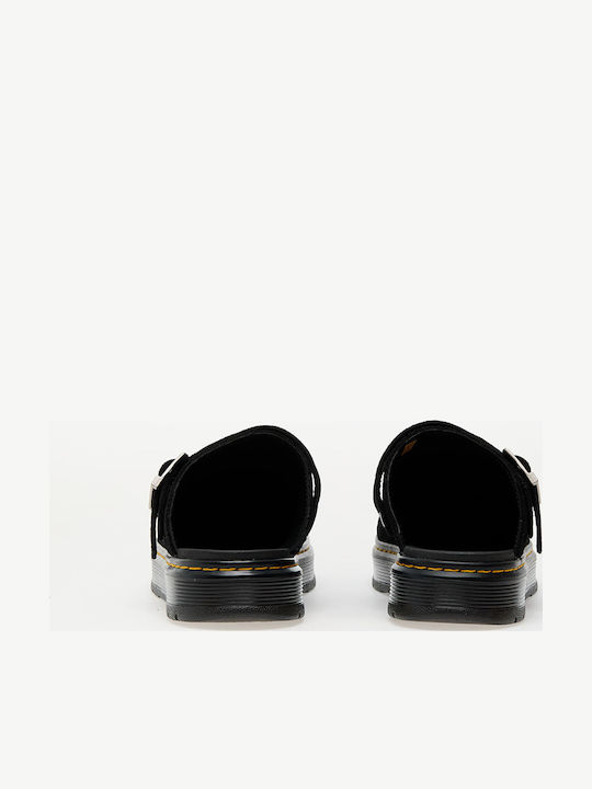 Dr. Martens Brookline Ανδρικά Δερμάτινα Σαμπό Μαύρα
